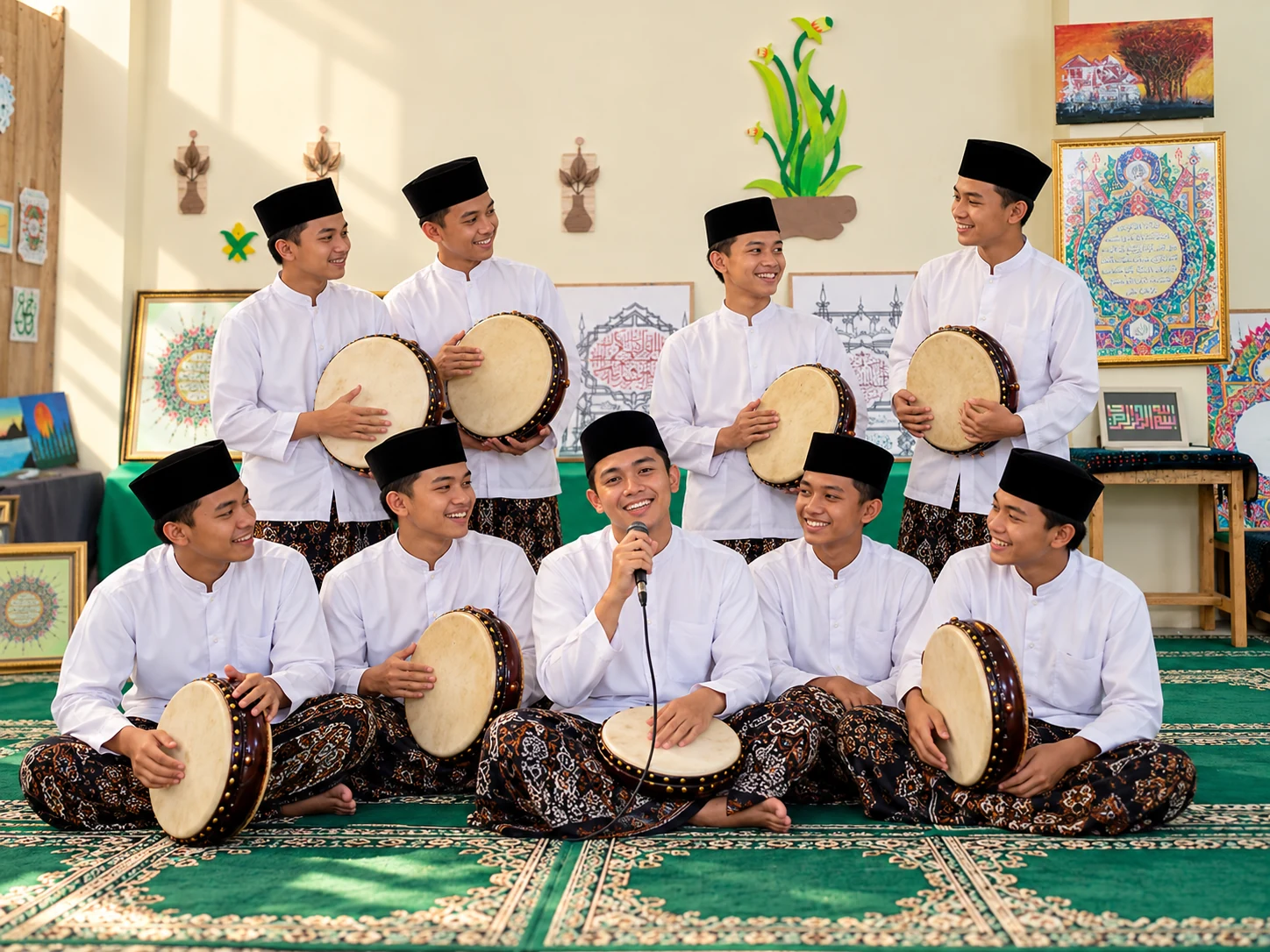 Hadroh Putra Pondok Pesantren Attahiyyah