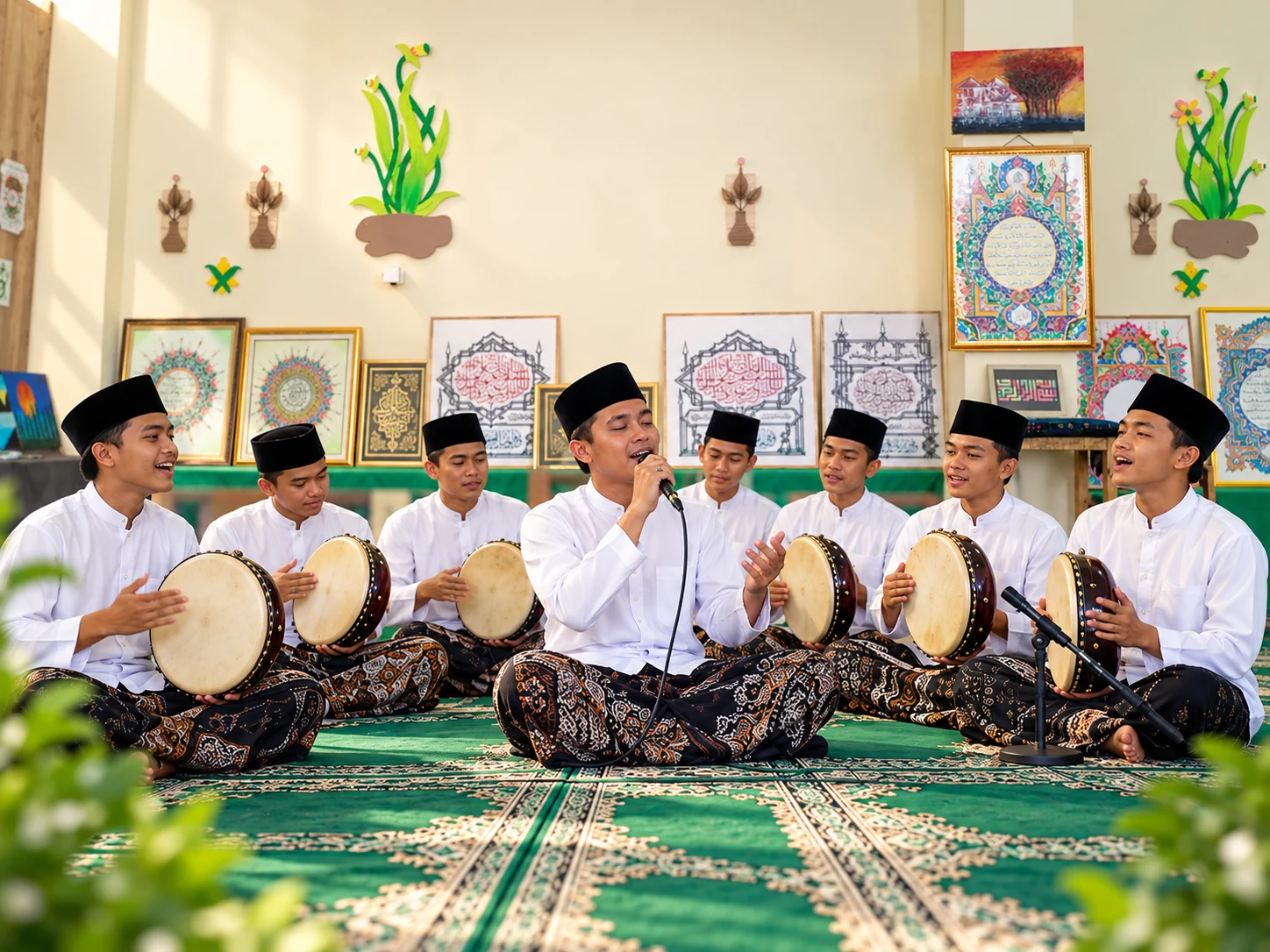 Dokumentasi Hadroh Putri Pondok Pesantren Attahiyyah