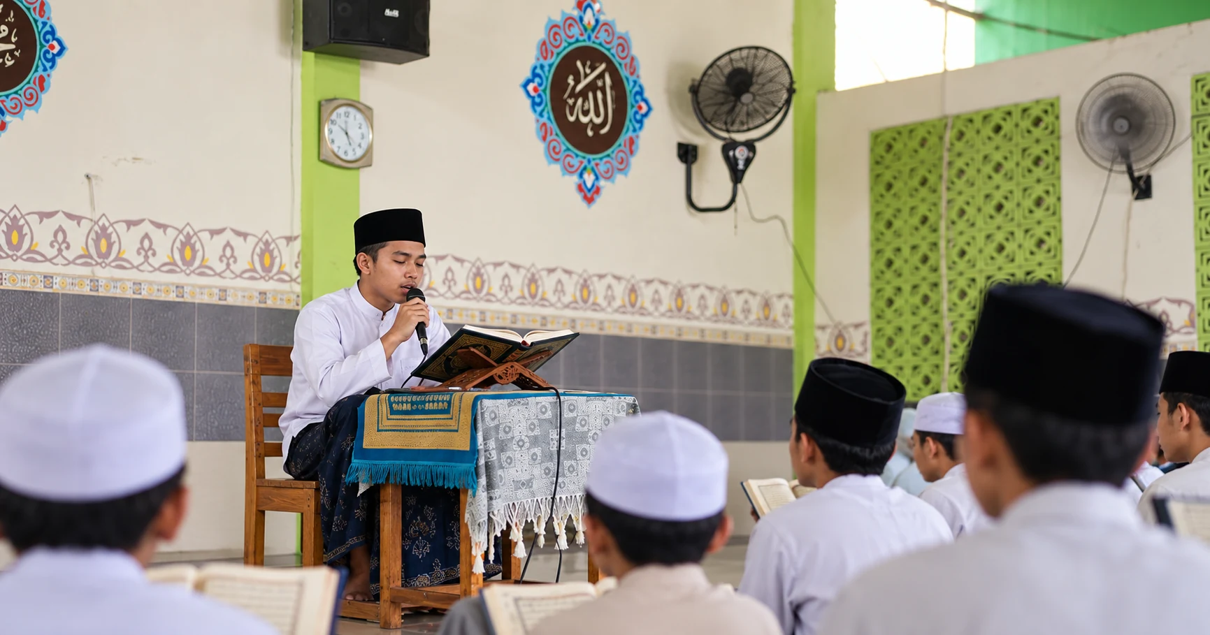 Santri tilawah Qori Pondok Pesantren Attahiyyah